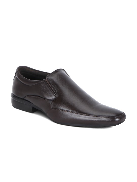 Brown Leather Formal Shoes 9