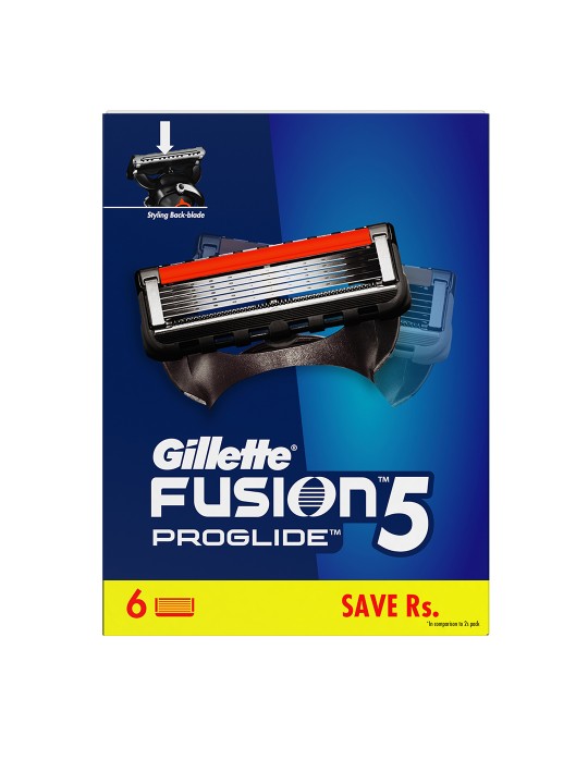 Gillette Fusion Set of 6 ProGlide Shaving Blades