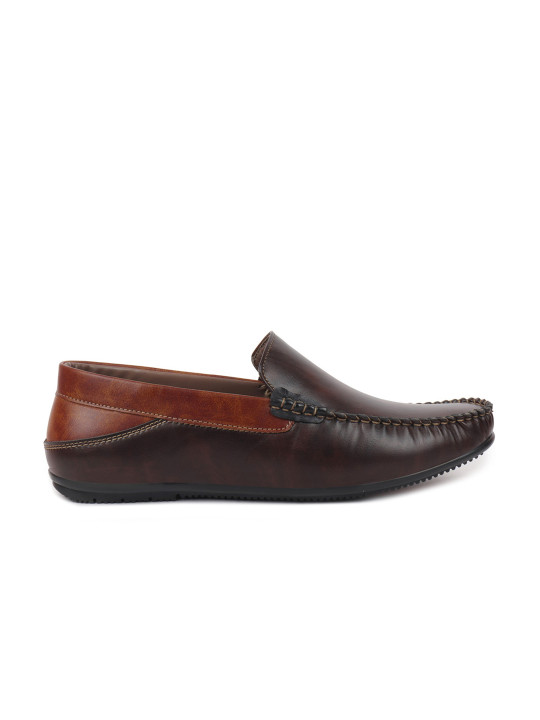 men brown loafers