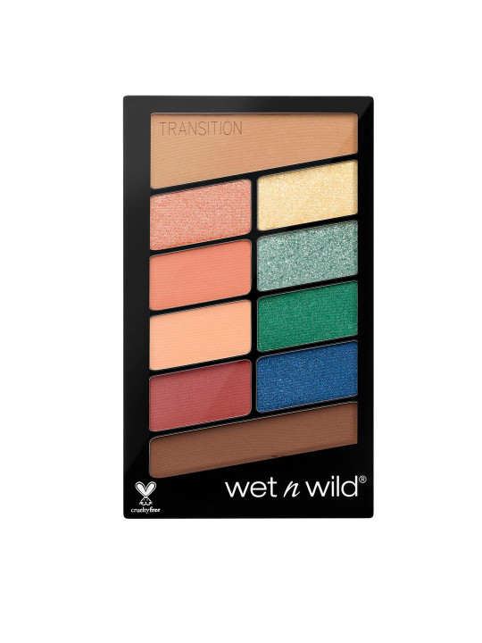 Wet n Wild Sustainable Color Icon 10 Pan Eyeshadow Palette - Stop Playing Safe 10g