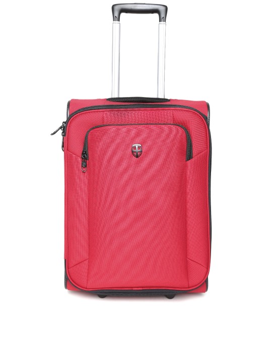 Unisex Red Trolley Bag