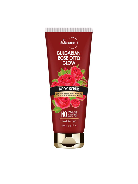 St.Botanica Bulgarian Rose Otto Glow Body Scrub 200 ml