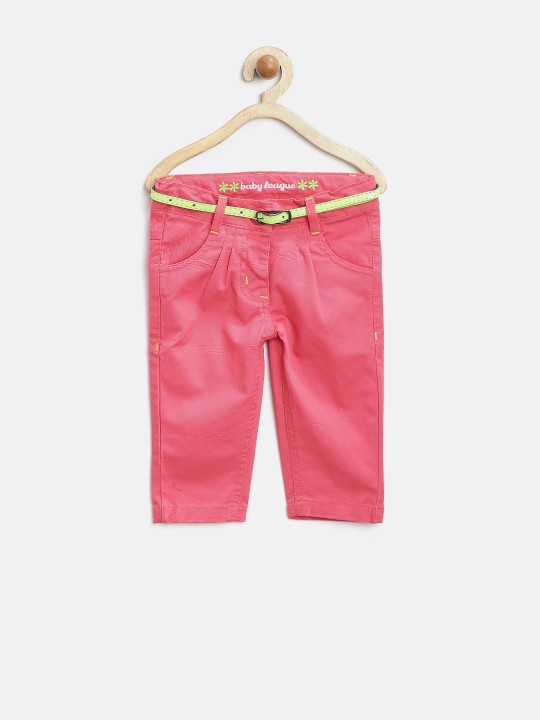 Girls Pink Trousers 9-12M -  243