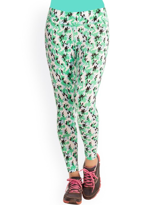 Multicoloured Printed Tights S