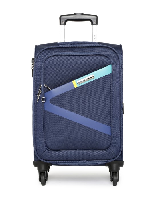 Unisex Blue Greater Small Trolley Bag