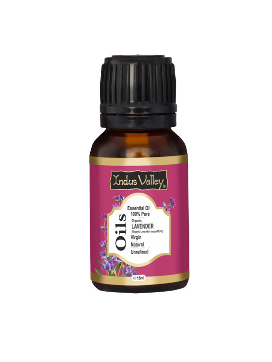 Indus Valley Unisex Lavender Essential Oil 15 ml