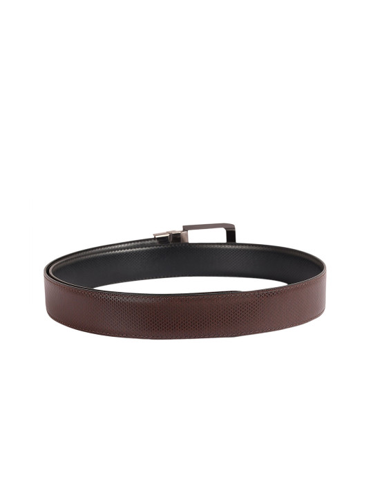men reversible textured belt