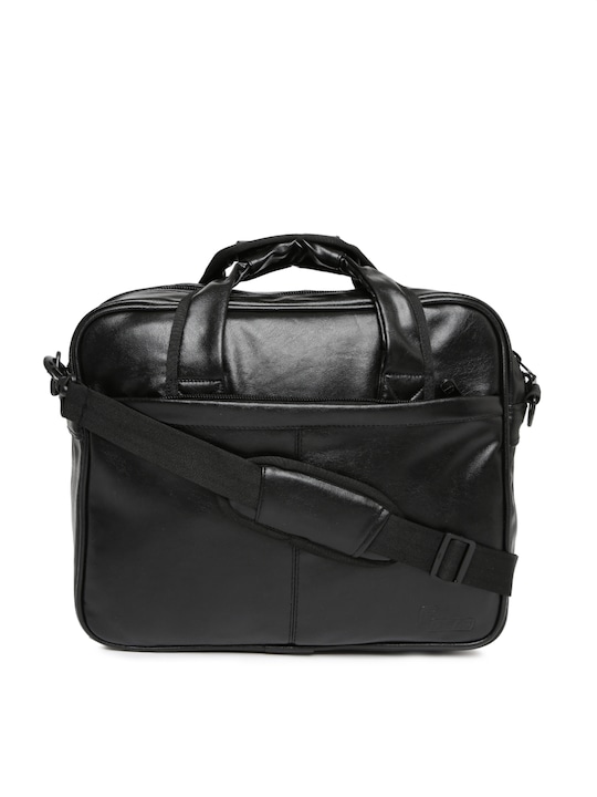 Unisex Black Laptop Bag