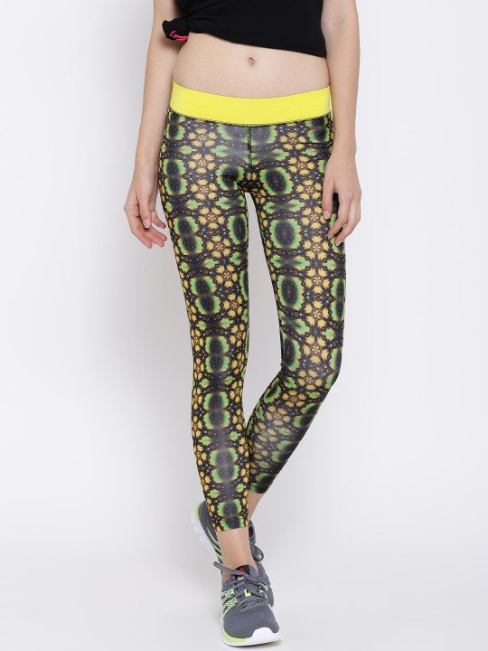 Multicoloured Printed Tights S