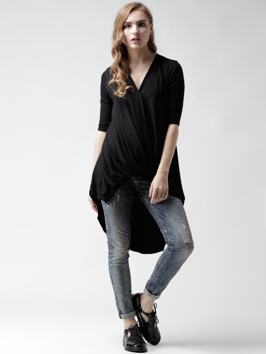 Black High-Low Top XS