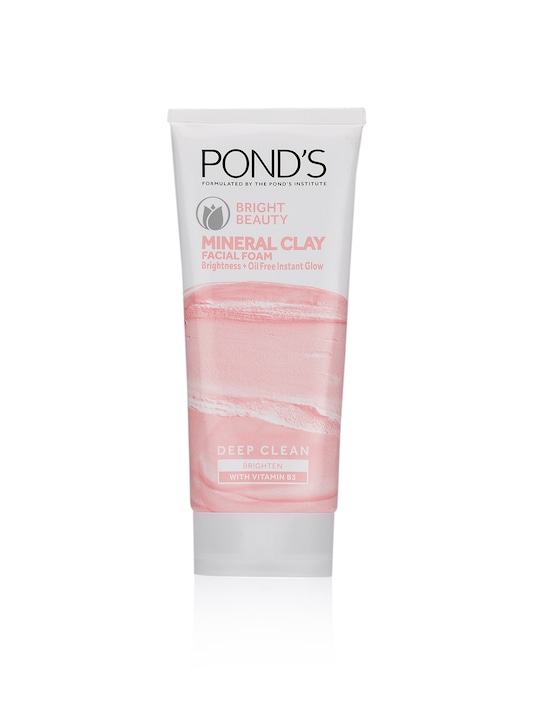 Ponds Bright Beauty Mineral Clay Facial Foam 90 g