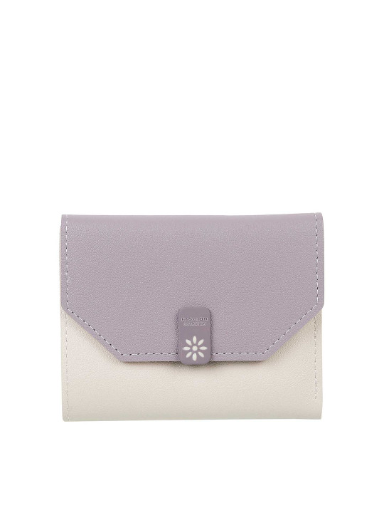 WALKWAY by Metro Women Colourblocked Three-Fold Wallet