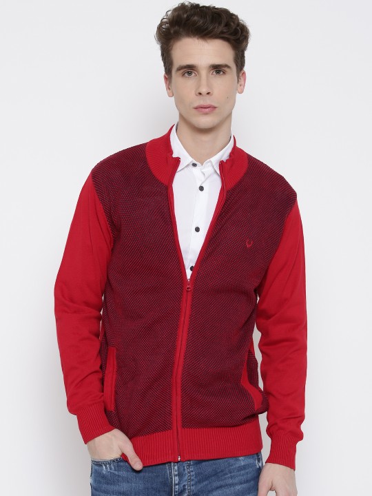 by Allen Solly Men Red Sweater M