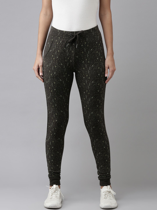 Van Heusen Women Geometric Printed Regular Joggers