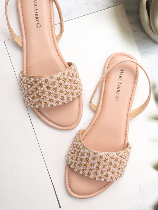 Marc Loire Women Open Toe Flats Starting @ Rs. 286