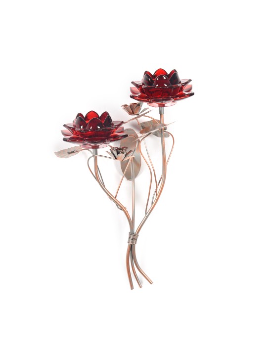 Red Candle holders