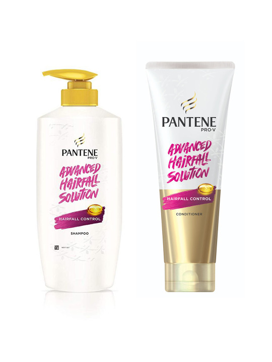 Pantene Set of Advanced Solution Hairfall Control Shampoo & Conditioner