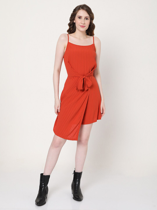 Vero Moda Women Red Striped Jumpsuit