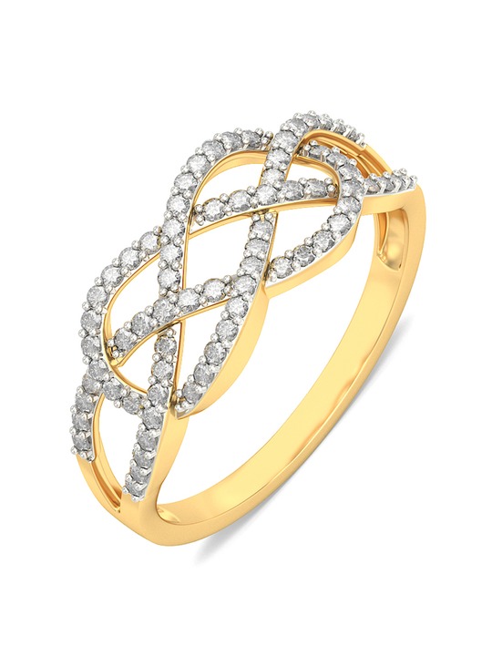 1.485 g 14KT Gold Myrna Ring with Diamonds
