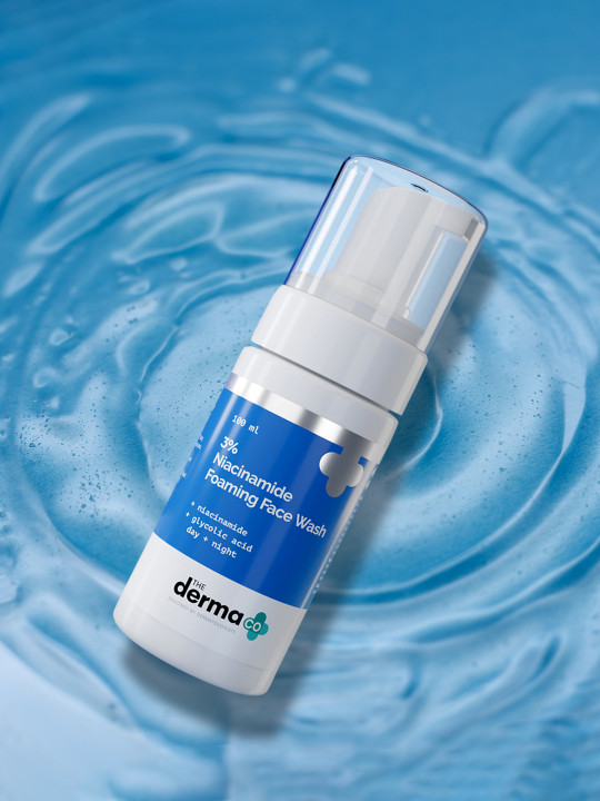 The Derma co. 3% Niacinamide Foaming Face Wash for Acne Marks - 100 ml