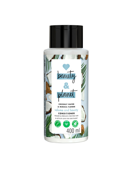 Love Beauty & Planet Coconut Water & Mimosa Flower Conditioner for Volume - 400ml