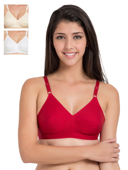 Pack of 3 Full-Coverage Bras SLY933