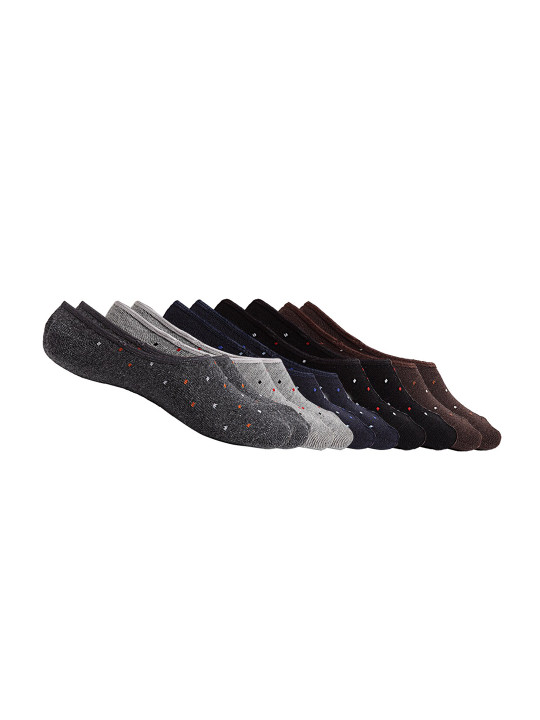 Texlon Men Pack of 5 Assorted Shoe Liners
