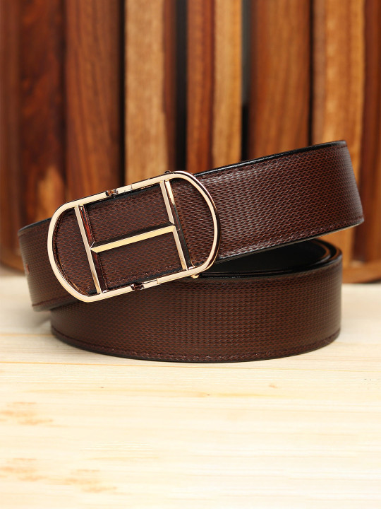 Kastner Men Brown Textured Belt