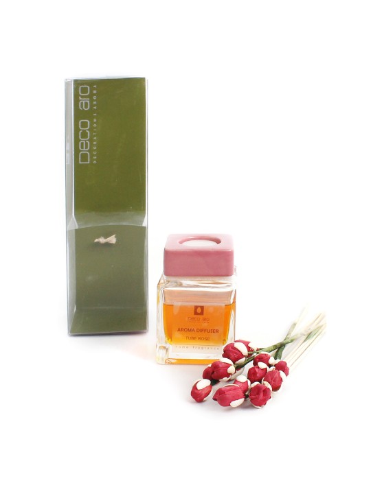 Tuberose Aroma Oil Reed Diffuser Set