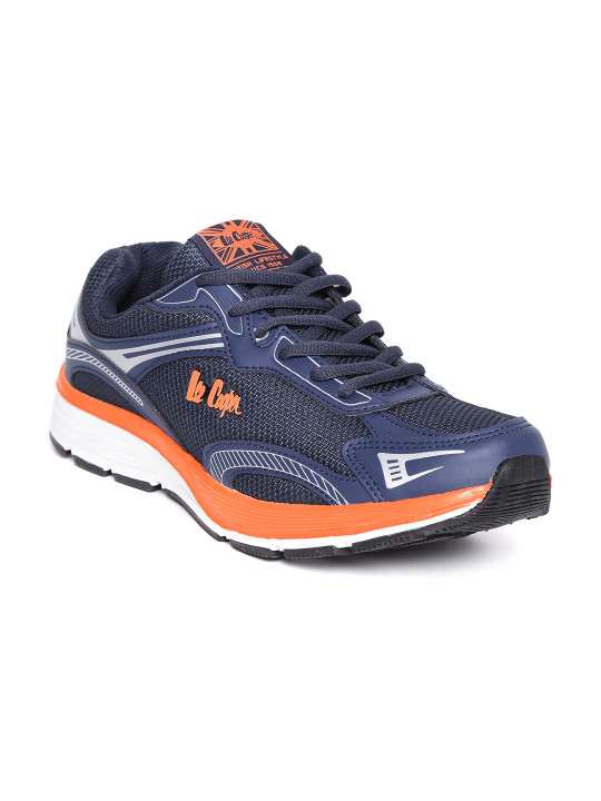 lee cooper navy blue running shoes