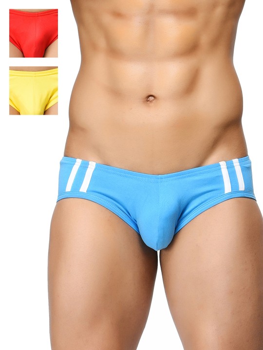 Men Pack of 3 Briefs BCSBR060C136 S