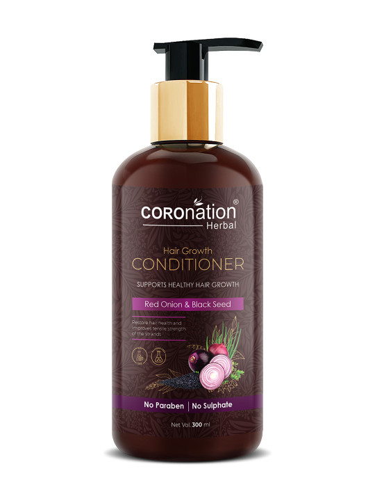 COROnation Herbal Hair Growth Conditioner with Red Onion & Black Seed Oil 300 ml