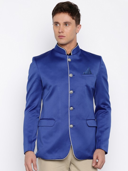 Blue Jodhpuri Jacket M