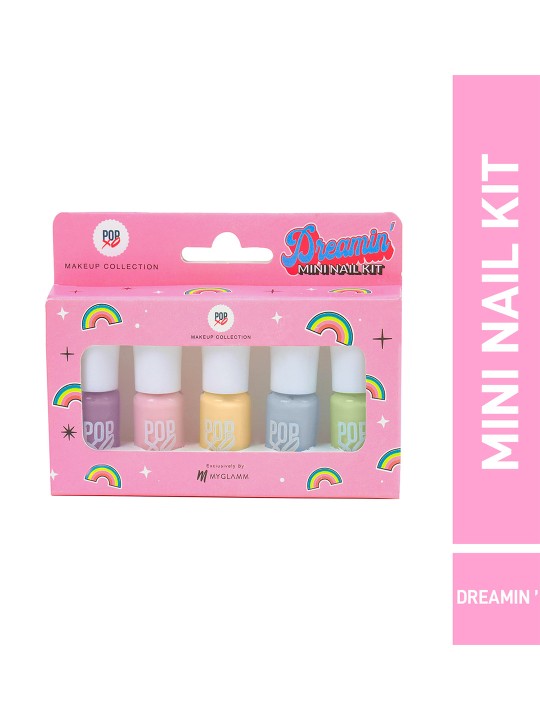 Myglamm POPxo Makeup Collection -Mini Nail Kit-Dreamin’ – 15ml