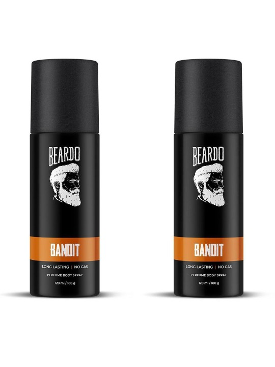 Beardo Beardo Set of 2 Bandit Long Lasting Perfume Body Spray – 100g Each