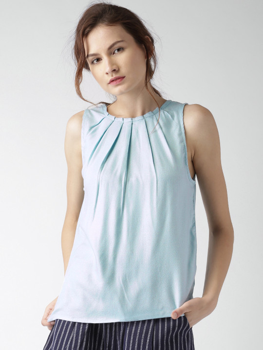 Women Blue Top XS