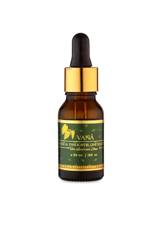 Unisex Brown Tea Tree & Thai Kaffir Lime Beauty Oil