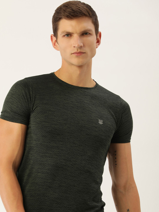 Sports52 wear Self Design Dri-Fit Training T-shirt