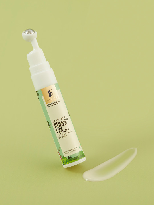 Pilgrim Squalane Roll-On Under Eye Cream with Phyto-