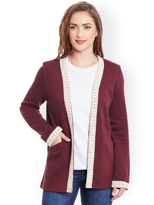 Maroon Shrug XS
