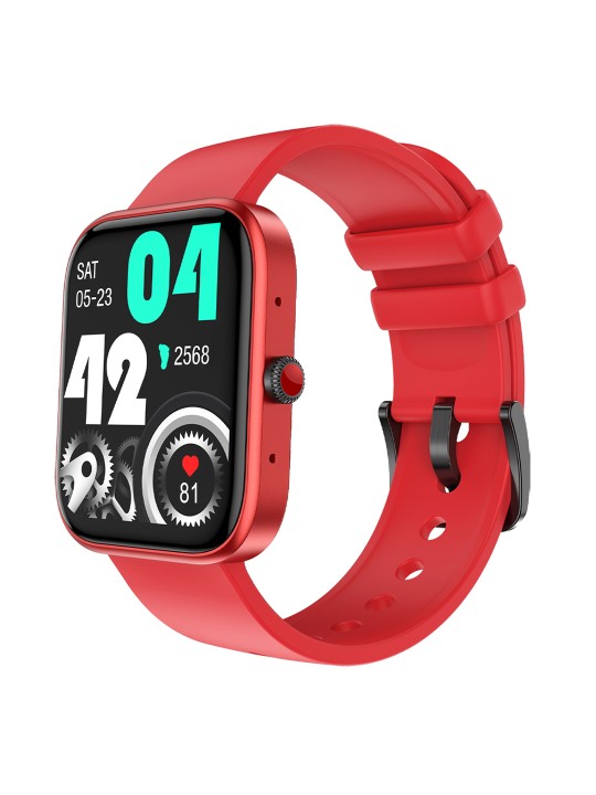 [With Myntra Kotak Credit Card] Fire-Boltt Red Ninja Call 2 Bluetooth Calling Smart Watch