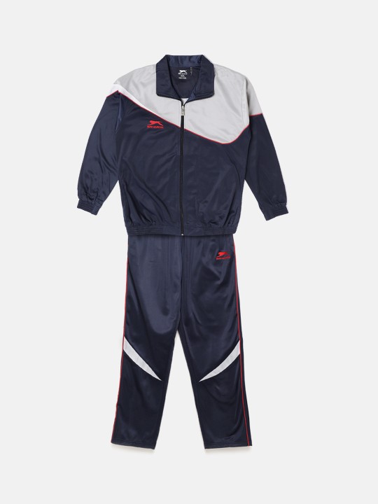 Men Navy Blue Tracksuit M