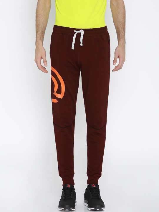 Revo Maroon Slim Fit Joggers S