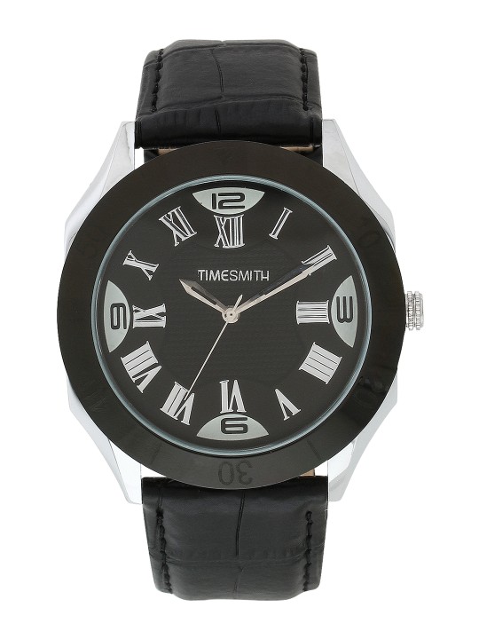 Men Black Dial Analogue Watch TSM-030