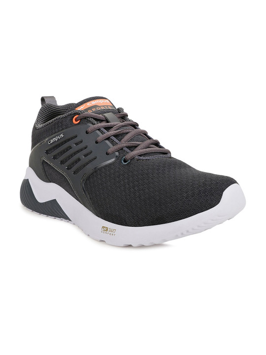Campus Men CRYSTA PRO Grey Mesh Running Shoes