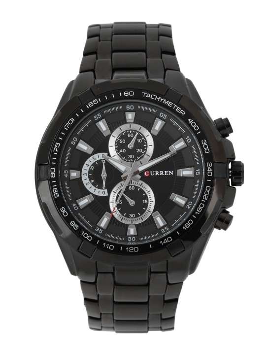 Men Black Analogue Watch CUR28
