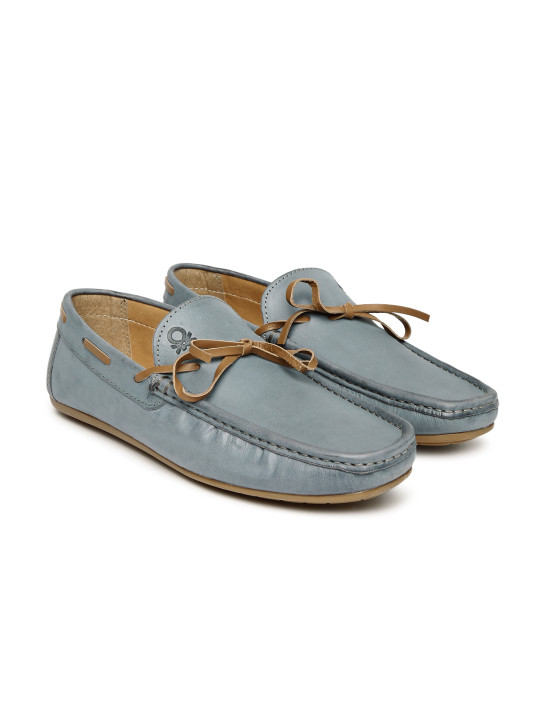 Men Grey Solid Boat Shoes 10 Desertcart Seychelles