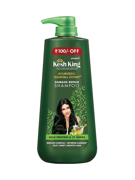 Kesh King Scalp & Hair Medicine Milk Protein Damage Repair Shampoo – 600 ml