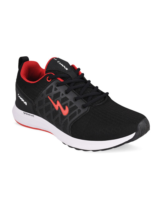 Campus Men RODEO PRO Black Running Sports Shoes