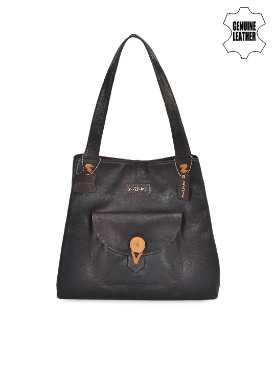 Brown Genuine Leather Shoulder Bag